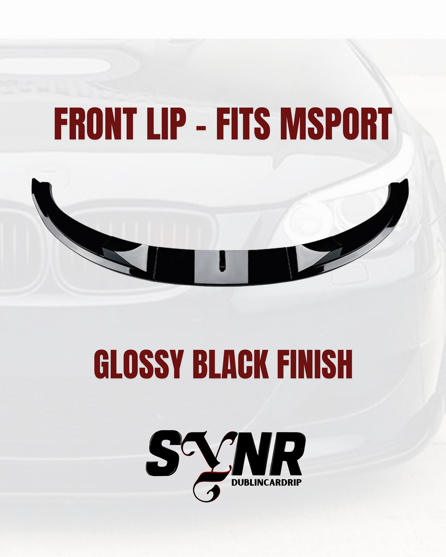 BMW 5 Series E60 M Sport (2004–2010) - FRONT LIP