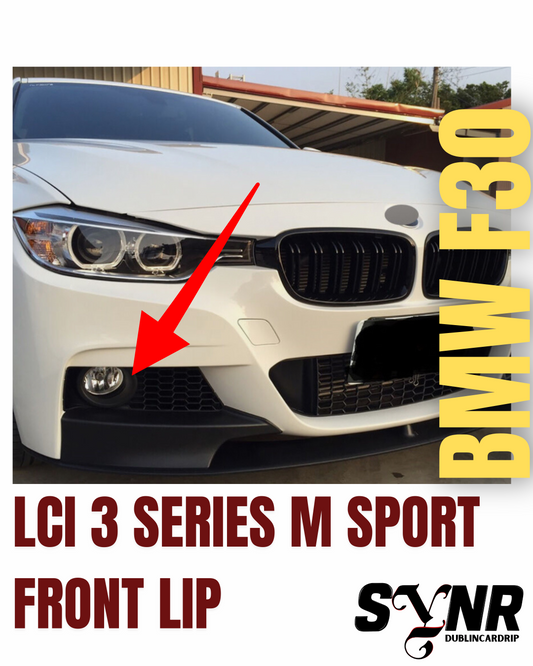 BMW 3 Series F30 LCI M Sport (2016–2019) - FRONT LIP